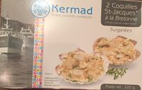 2 coquillew St-Jacques à la bretonne
