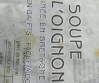 Soupe l'oignon
