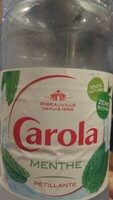 CAROLA pétillante MENTHE, 1,25 litre