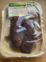 Boudin noir aux oignons BIO