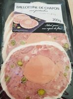 Ballotine de chapon aux pistaches