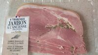 4 tranches de jambon à l'ancienne
