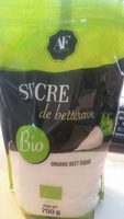Sucre de betterave bio