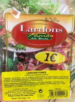 Lardon fumés au bois