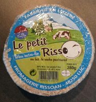 Fromage bleu au lait thermise Le Petit Risso, 30%MG