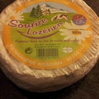 Sourire Lozérien lait pasteurisé 25% MG