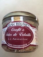 Confit des foies de volaille a l'armagnac