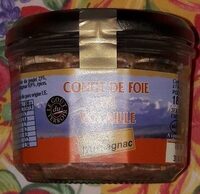 Confit de foie de volaille à l'armagnac