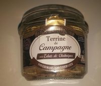 Terrine de campagne aux éclats de châtaignes