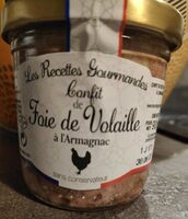 Confit de foie de volaille à l'armagnac