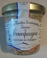 Terrine de campagne aux éclats de châtaignes