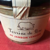 Terrine de porc au jambon vendéen