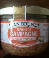 Pâte de campagne - piment d'Espelette