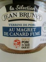 Terrine de porc au magret de canard fumé