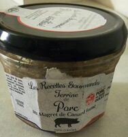 Terrine de porc au magret de canard