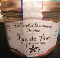 Terrine de foie de porc aux épices de Noël