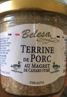 Terrine de porc au magret de canard fume