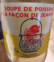 Soupe de poissons à la façon de Jeannette