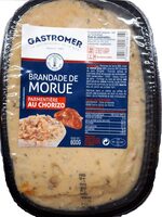Brandade de morue Parmentière au chorizo