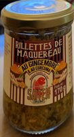 Rillette de maquerau gingembre et curcuma