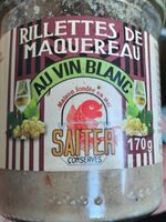 Rillettes de maquereau au vin blanc