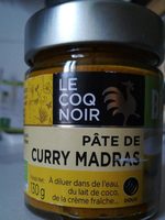 Pâte de curry Madras