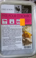 Pâte pour colombo