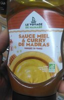 Sauce miel et curry de madras