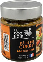 Pâte de curry Massaman