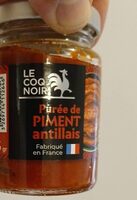 Purée de piment antillais bio