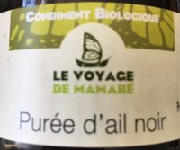 Purée d’ail noir