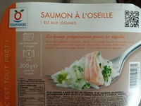 Saumon à l'Oseille Riz aux Légumes