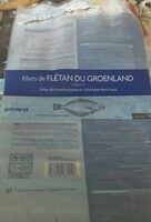 Filets de flétan du Groenland