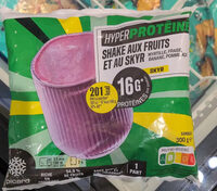 Shake aux fruits et au skyr hyperprotéiné