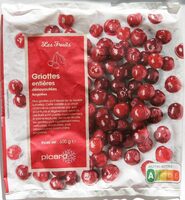 Griottes entières dénoyautées