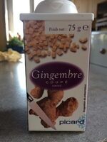 Gingembre coupé