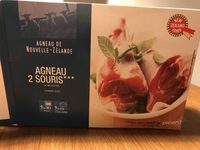 2 Souris D'agneau Congelées Jarrets