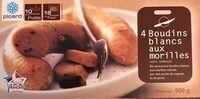 4 boudins blancs aux morilles cuits-surgelés