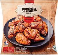 Bouchées de poulet tikka