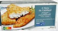 4 filets de cabillaud panure croustillante