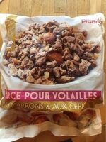 Farce marrons et cèpes