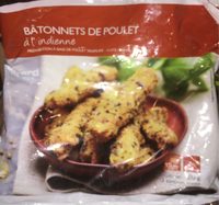 Bâtonnets de Poulet à l'Indienne