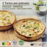 2 Tartes aux poireaux
