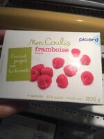 Mon coulis framboise surgelé