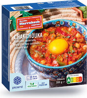 Chakchouka tomates, poivrons, pois chiches
