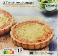 Tartes au fromage Emmental Comté