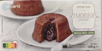 2 moelleux au chocolat surgelés