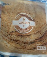 Crêpes au lait entier