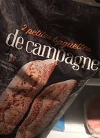 2 petites baguettes de campagne