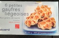 6 Petites Gaufres Liégeoises